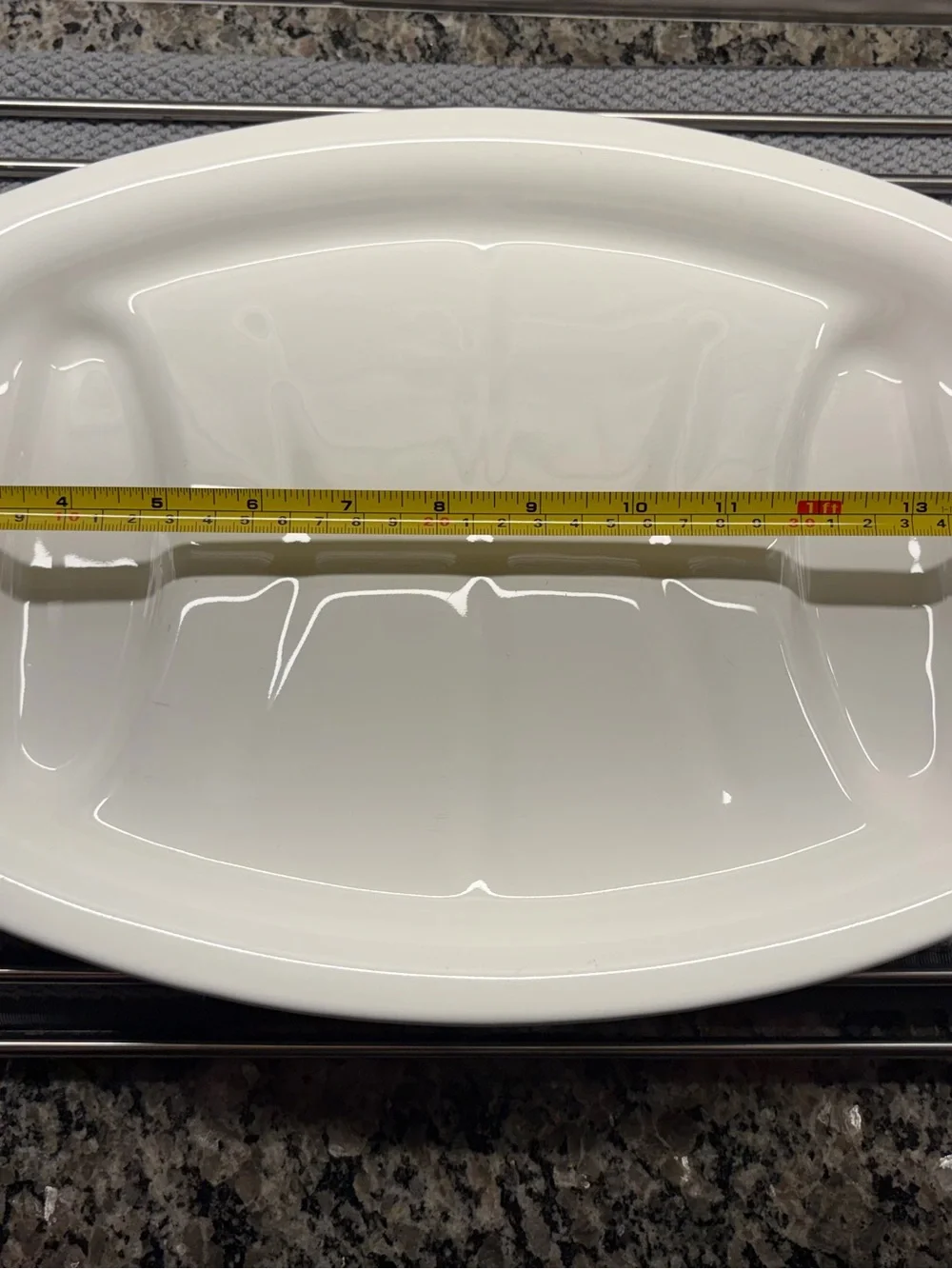 Corningware platter featuring